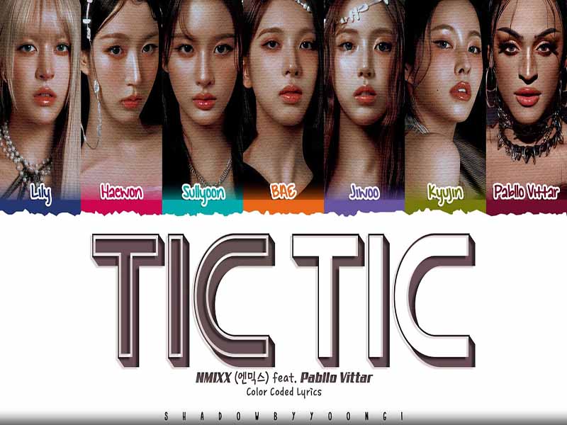 دانلود آهنگ پرتغالی انگلیسی TIC TIC از NMIXX و Pabllo Vittar با متن و ترجمه