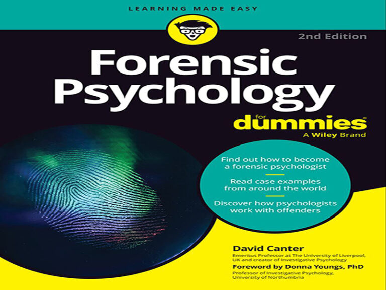 دانلود کتاب روانشناسی قانونی برای مبتدیان (Forensic Psychology)