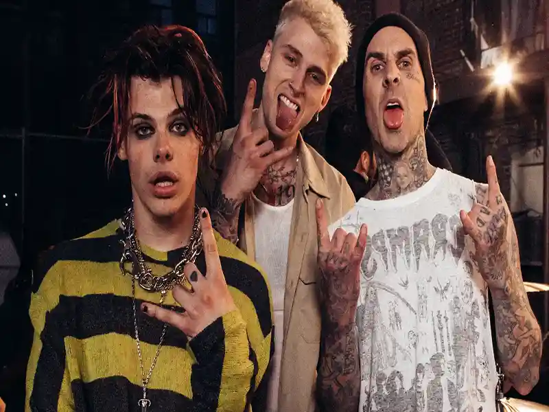 دانلود آهنگ I Think I’m Okay از Machine Gun Kelly و YUNGBLUD و Travis Barker با متن و ترجمه