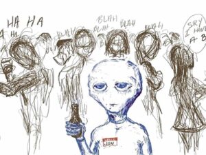 دانلود آهنگ Subterranean Homesick Alien از Radiohead با متن و ترجمه