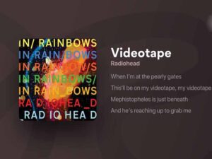 دانلود آهنگ Videotape از Radiohead با متن و ترجمه