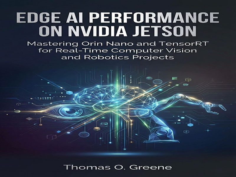 دانلود کتاب عملکرد هوش مصنوعی لبه‌ای در NVIDIA Jetson – تسلط بر Orin Nano و TensorRT برای پروژه‌های بینایی کامپیوتر و رباتیک بلادرنگ