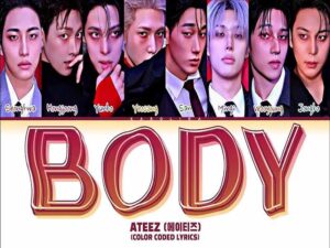 دانلود آهنگ کره‌ای انگلیسی Body از ATEEZ با متن و ترجمه
