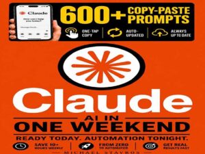 دانلود کتاب کلود ای‌آی (Claude AI) در یک آخر هفته -راهنمای کاربردی برای متخصصان پرمشغله